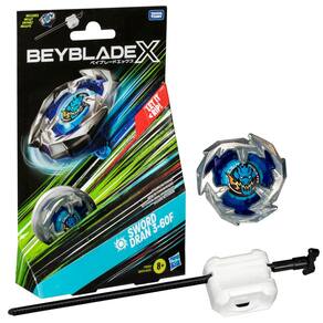Beyblade X Sword Dran 3-60F Kit Inicial Com Pião E Lançador