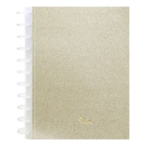 Caderno Kitdisc Univ 1 Matéria 80Fls Star Dourado Kit