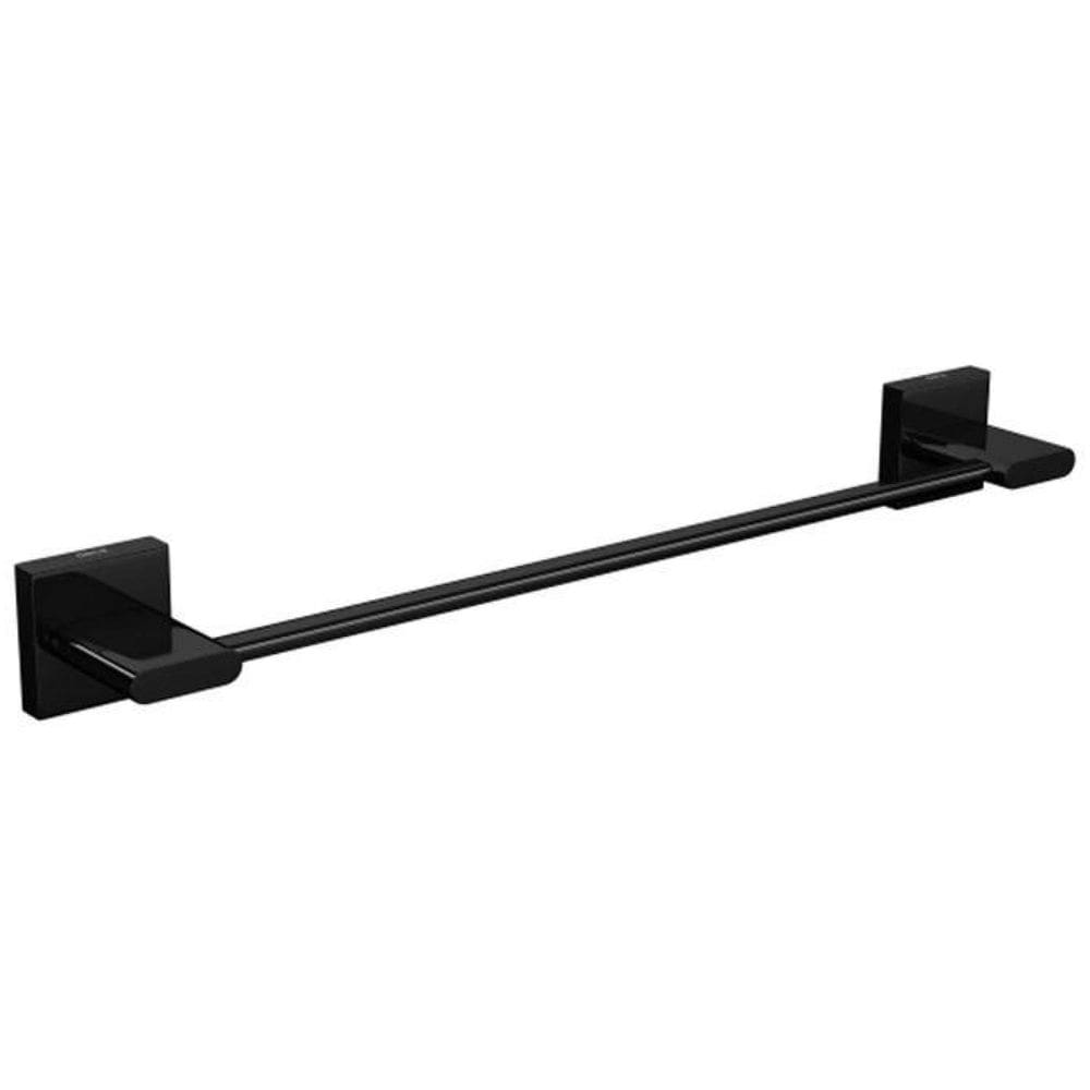 Porta Toalha Barra 30Cm Deca Polo Black Noir
