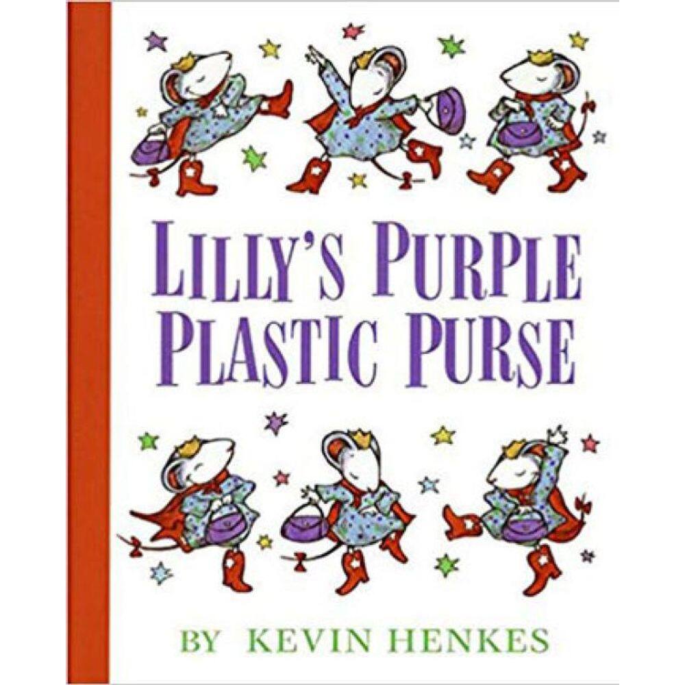 Lilly`S Purple Plastic Purse