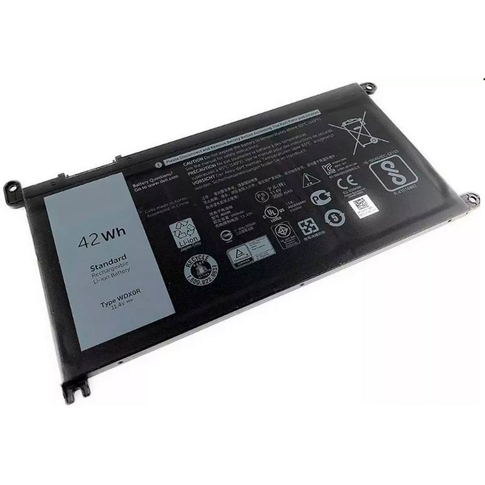 Bateria Compativel Para Dell Inspiron 15-5570 5000 P75f 42wh Wdx0r Wdxor 42wh