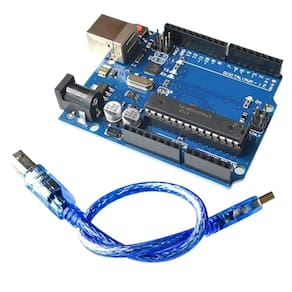 Placa Uno Dip Chip Ch340 Atmega328 (Chines Compativel) - Com Cabo Usb