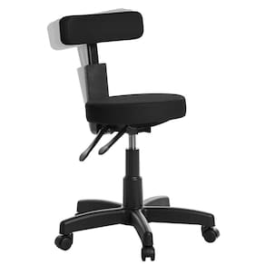 Cadeira Mocho Ergonômica Estética Clinica Rv Preto