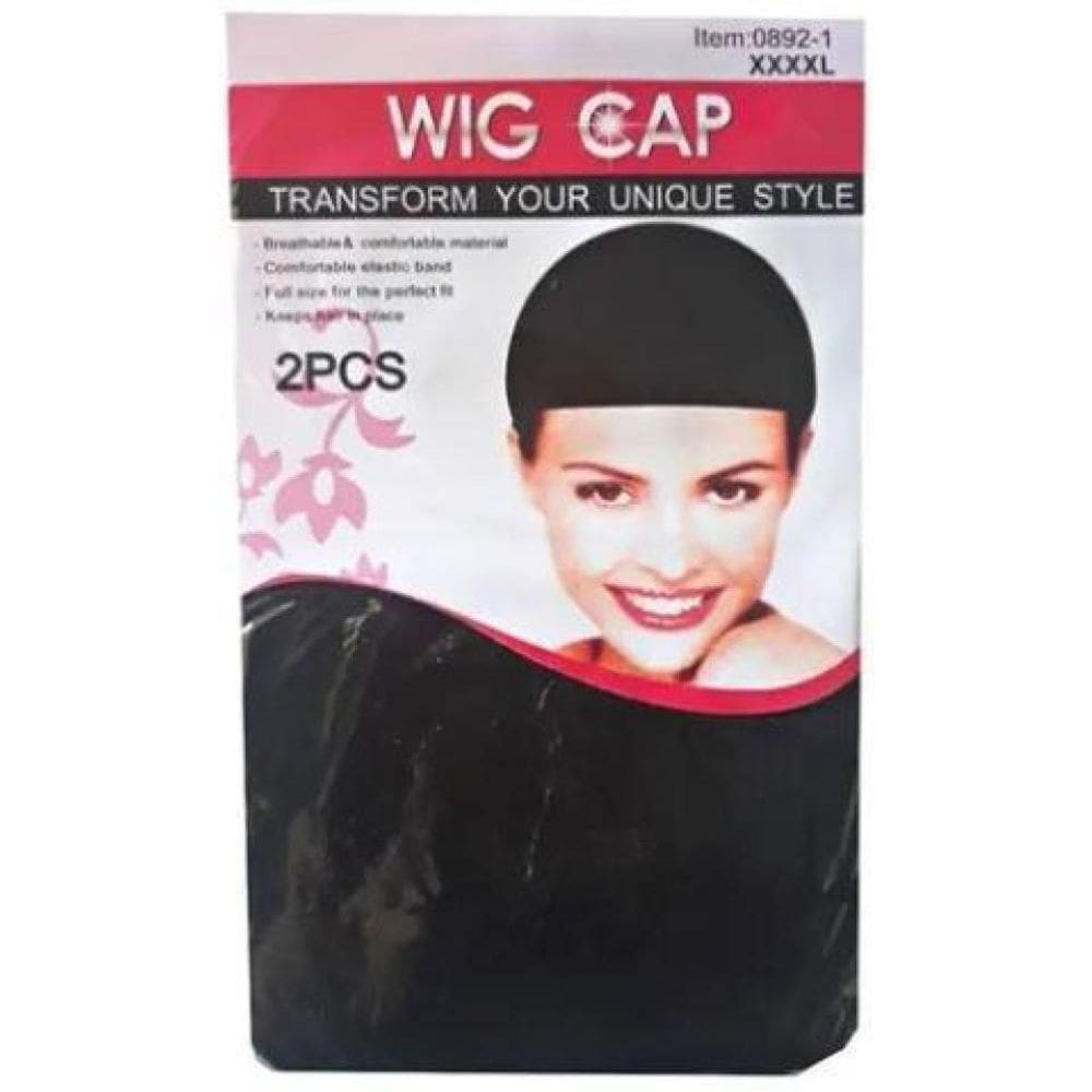 Touca Para Peruca Lace Wig - 2 Unidades - Preto