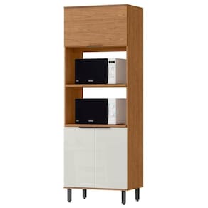 Torre Quente Mdf 3 Portas 80 Cm Tosc Tt001 Freijo Off White Mxm Freijo Off White