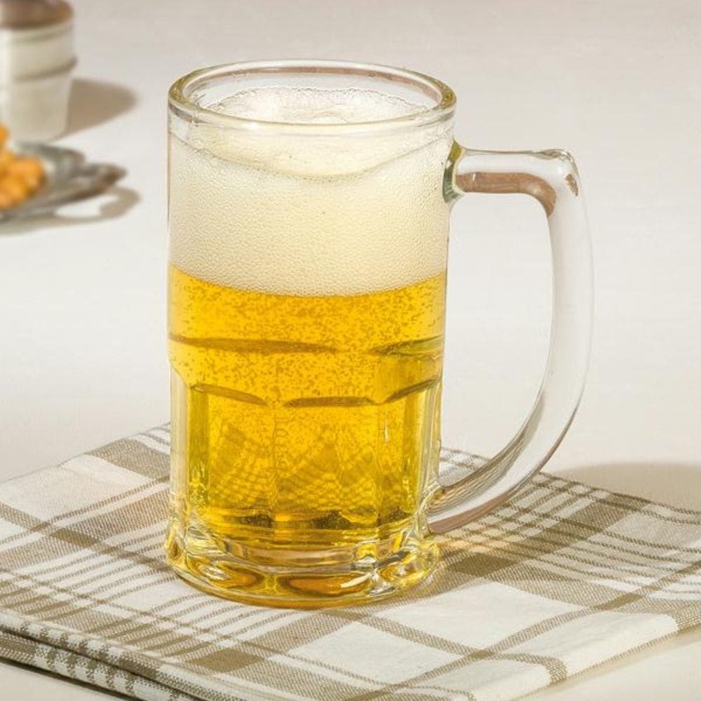 Conjunto 18 Canecas Vidro Vitamina 320ML  Para Chopp Cerveja