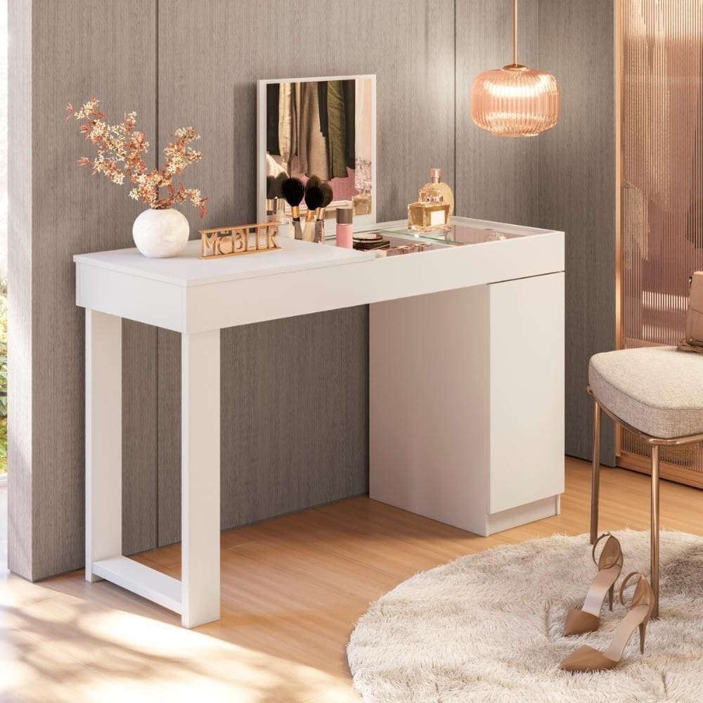 Gabinete Toucador Luxure Branco Fosco