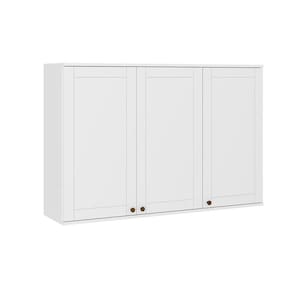 Armário De Cozinha Modulado Bella 2601 Com 3 Portas 120cm Branco