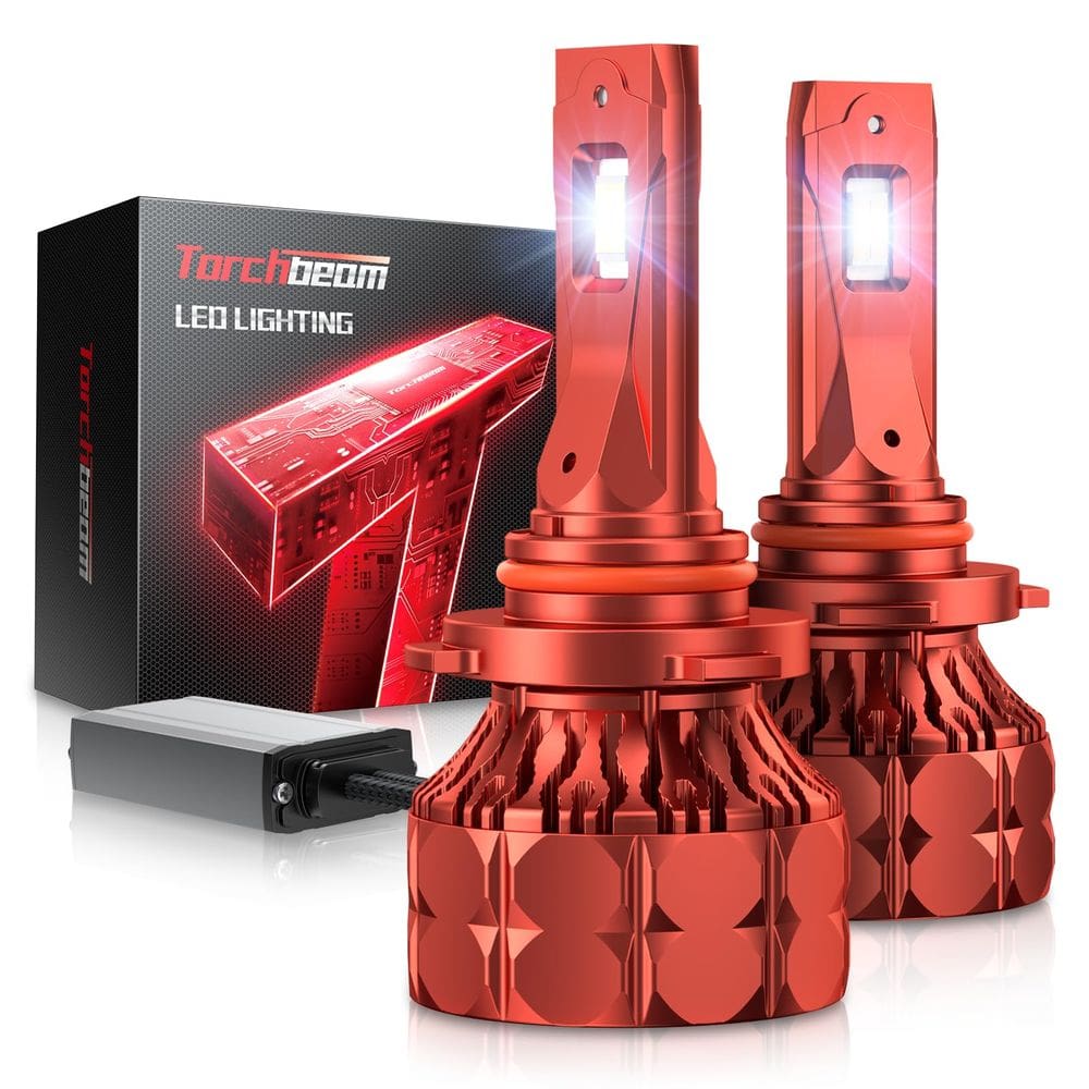 Lâmpadas de neblina Torchbeam 2024 9005/HB3 6500K 34.000LM 110W