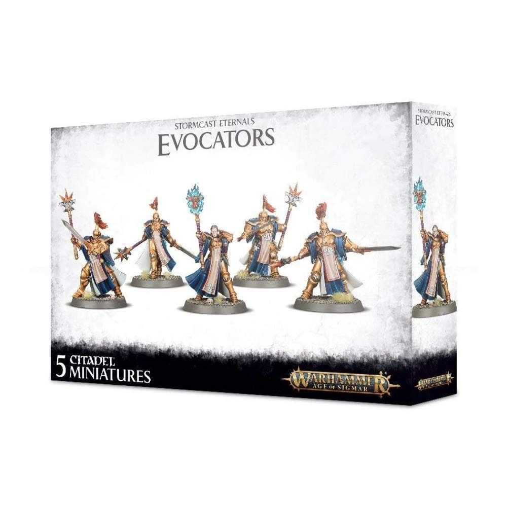 Workshop de jogos de bonecos de ação Warhammer AoS Stormcast Evocators