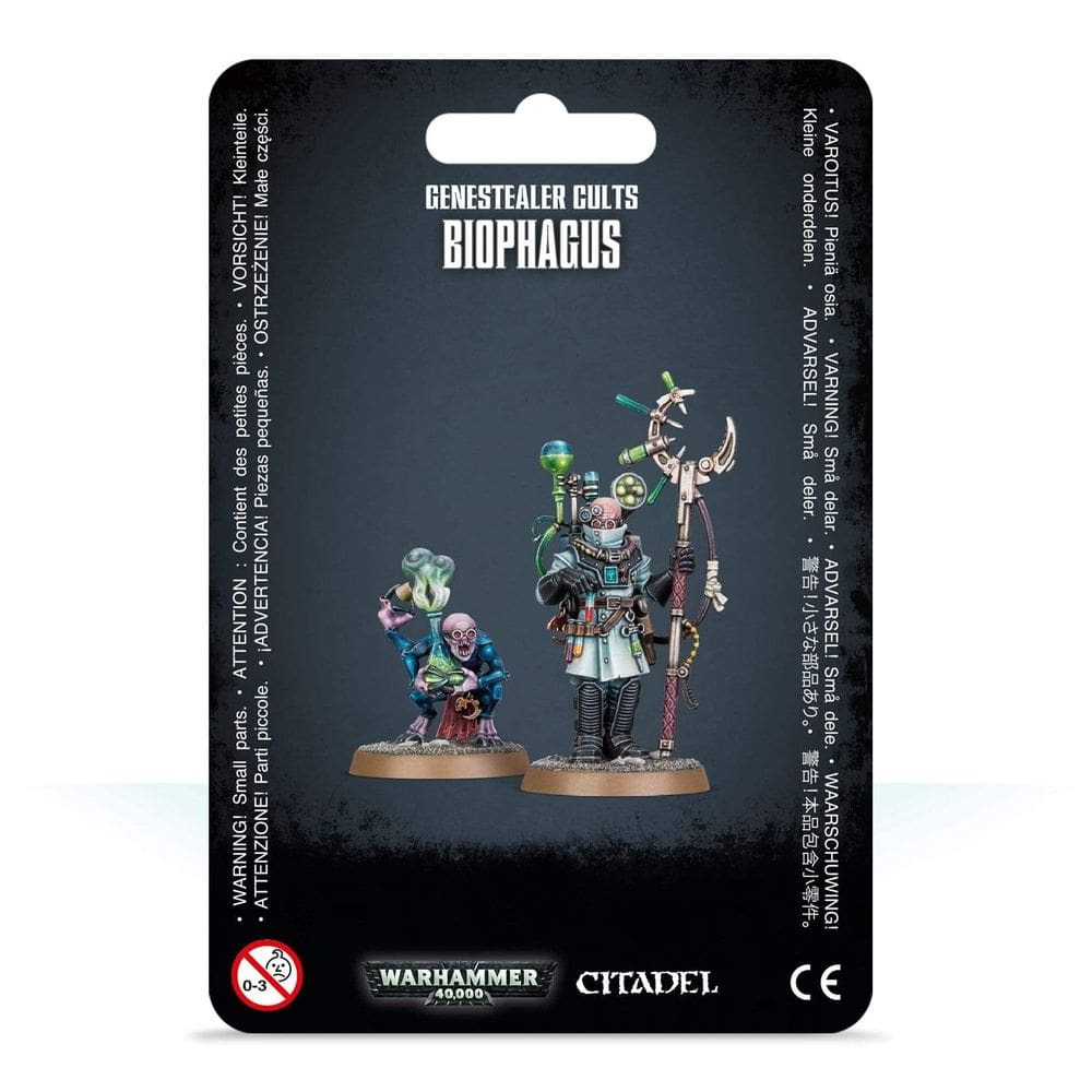 Workshop de jogos em miniatura Warhammer 40K Genestealer Cults Biophagus
