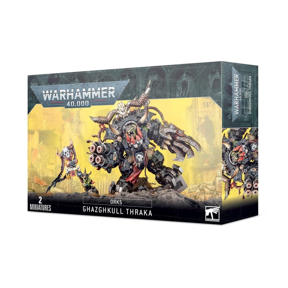 Workshop de jogos de ação e figuras Warhammer 40.000 Orks Ghazghkull