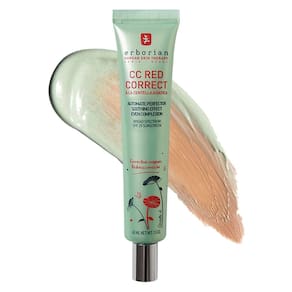 Corretor de cor verde correto vermelho para cuidados com a pele Erborian CC 45 mL