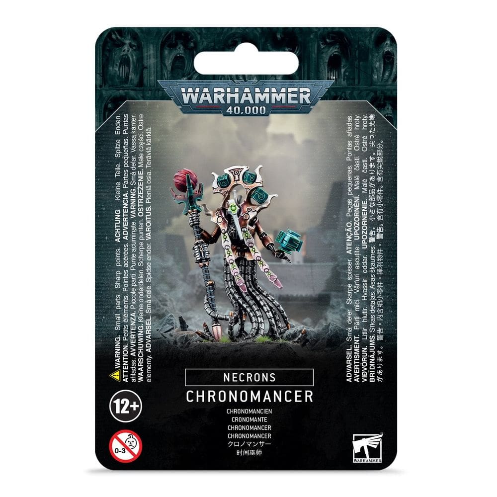 Workshop de jogos de bonecos de ação Warhammer 40.000 Necrons Chronomancer