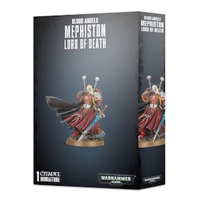 Workshop de jogos de figuras de ação Blood Angels Mephiston Lord of Death Warhammer 40.000