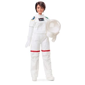 Boneca Barbie Signature Role Models Samantha Cristoforetti, astronauta da ESA, 29 cm com traje espacial