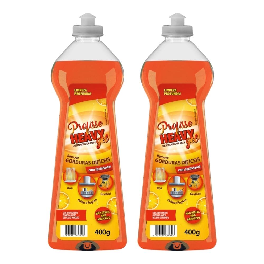 Desengordurante Profisse Heavy Gel - 2 Unidades