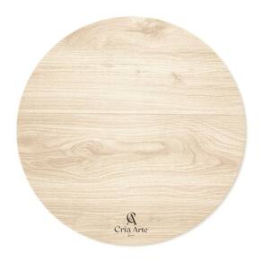 Cake Board Madeira Clara - Cria Arte Laser 35cm