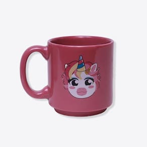 Caneca Mini Tina Unicórnio Zonacriativa