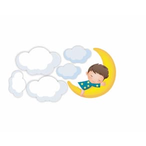 Adesivo Decorativo De Parede Meninos Quarto Bebê