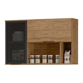 Armario Aereo Mdf 120 Cm 2 Portas Tosc Ato05 Freijo Freijo Mxm Freijo Freijo