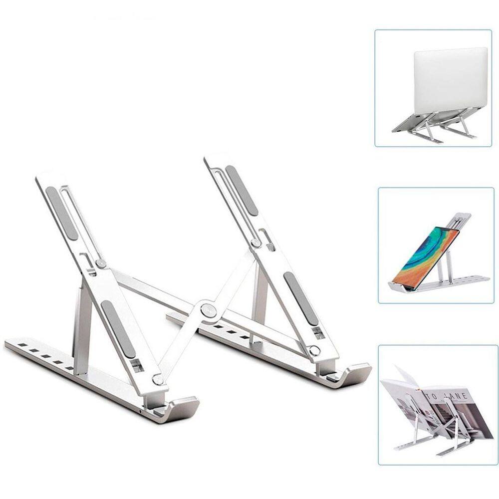 Base Portátil Vertical Articulada Para Notebooks E Tablets