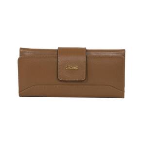 Carteira Classe Couro Grande Feminina 356-2 Cb11 Nocciola