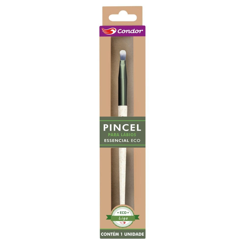 Pincel Para Lábios Condor Essencial Eco