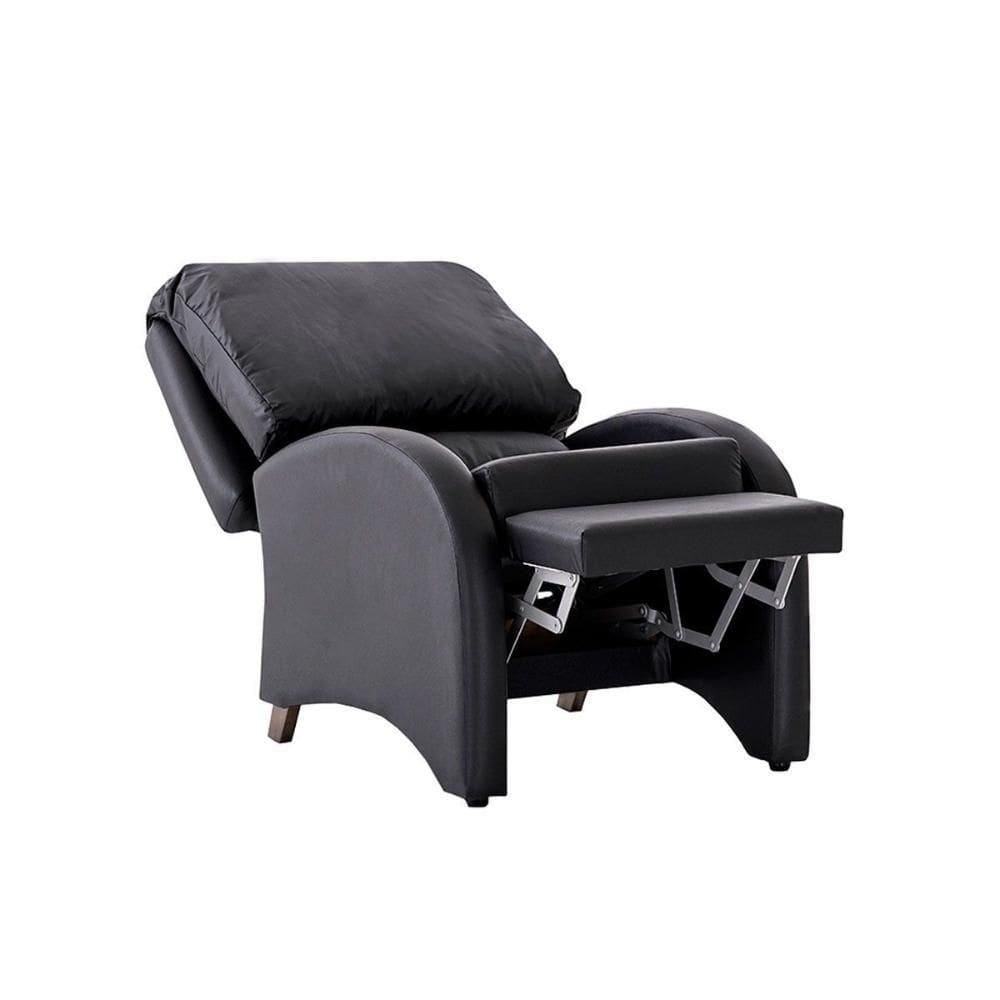 Poltrona Do Papai Reclinável Mh 1237 Two Way C- Pés Courano Preto - Herval