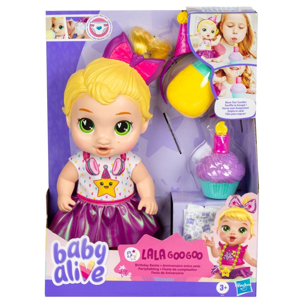 Boneca Baby Alive Festa De Aniversário Lala Googoo