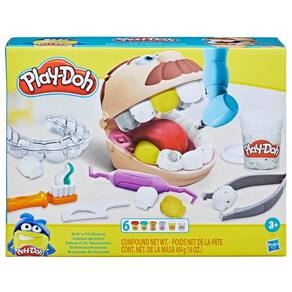 Conjunto de Massinha Play-Doh Brincando De Dentista