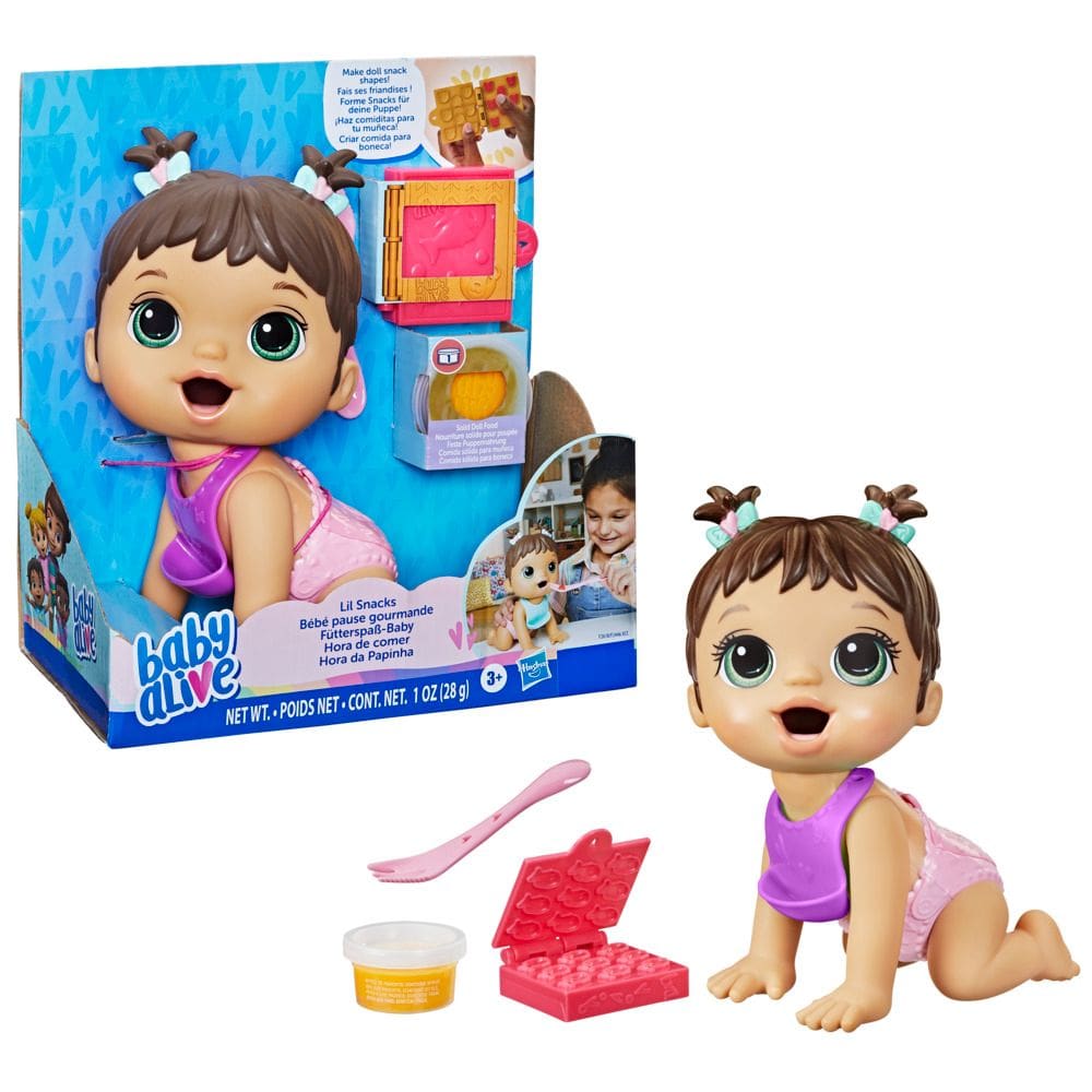 Boneca Baby Alive Hora Da Papinha Morena