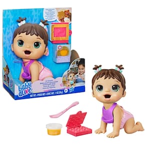 Boneca Baby Alive Hora Da Papinha Morena