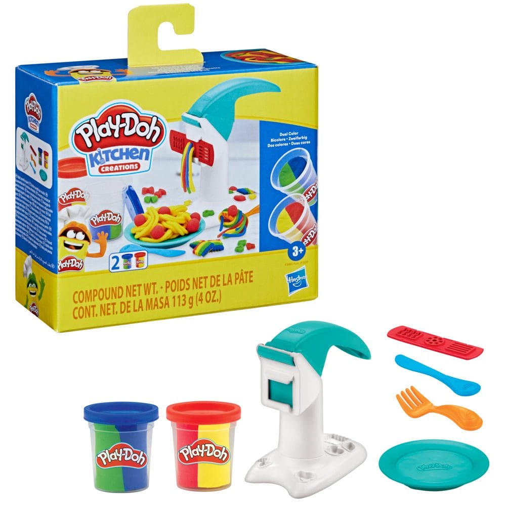 Massinha Play-Doh Kitchen Creations Macarrão Mágico