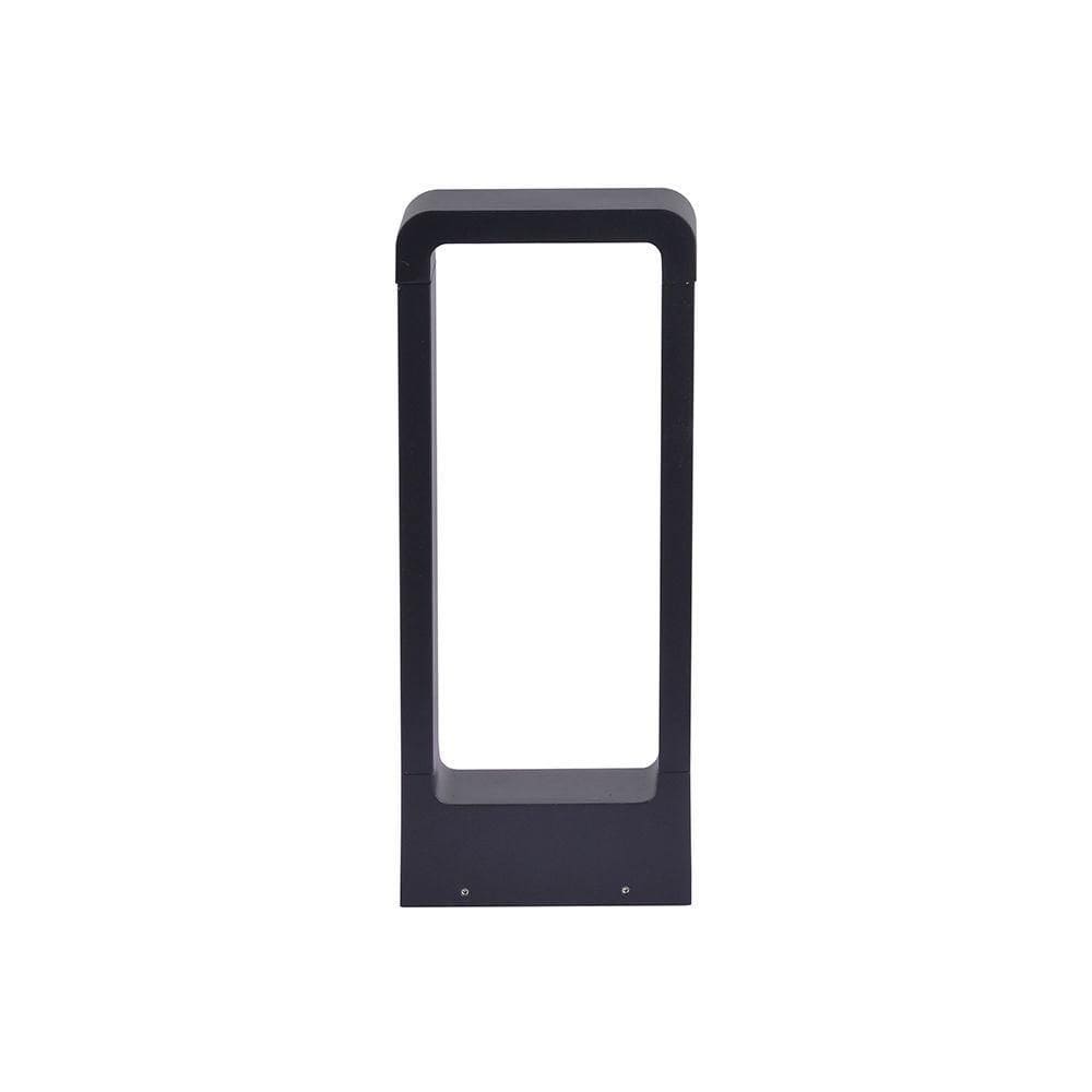Luminária De Jardim Nordecor Ronu 2685 40cm Led 10w Bivolt Preto 3000k Luz Amarela Preto 2685