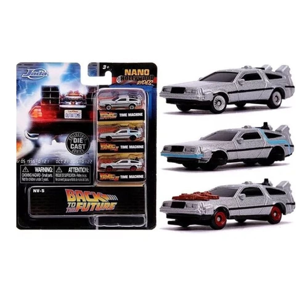 Miniaturas De Volta Para o Futuro Nano Hollywood Rides - Jada