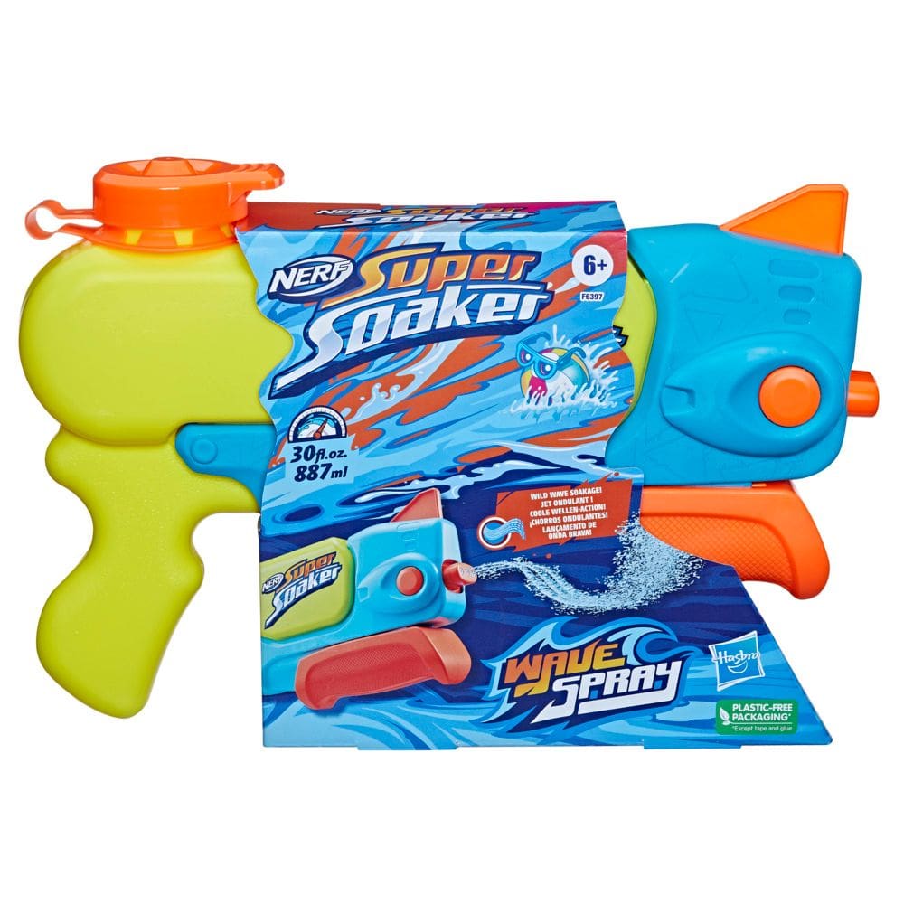 Lançador de Água Nerf Super Soaker Wave Spray