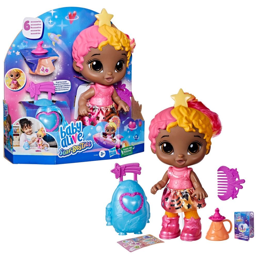 Boneca Baby Alive Star Besties, Bright Bella