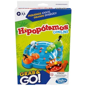 Jogo de tabuleiro Grab and Go Hipopótamos Comilões