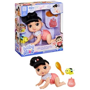 Baby Alive Engatinha E Brinca Katie Kat