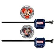 Beyblade X Marvel Iron Man 4-80B Vs. Thanos 4-60B