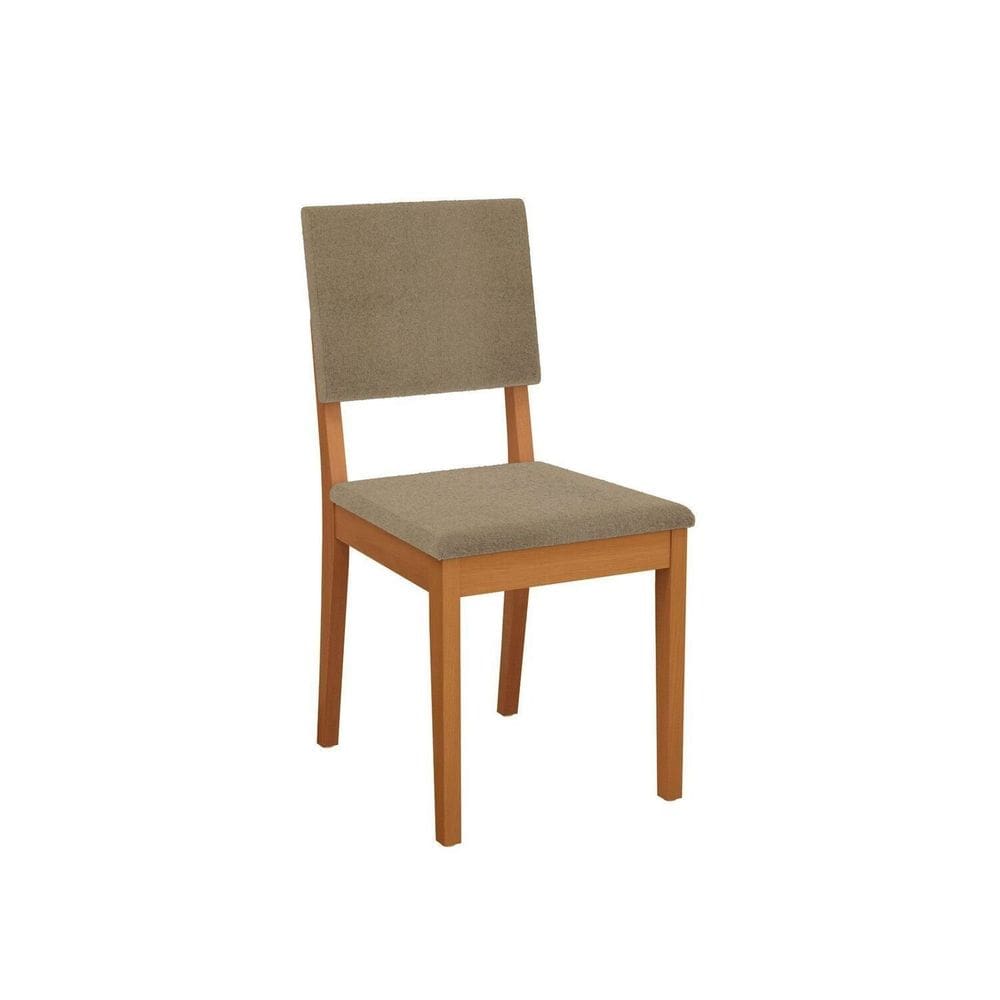 Cadeiras Dora Madeira Maciça 89cm X 44cm Cinza