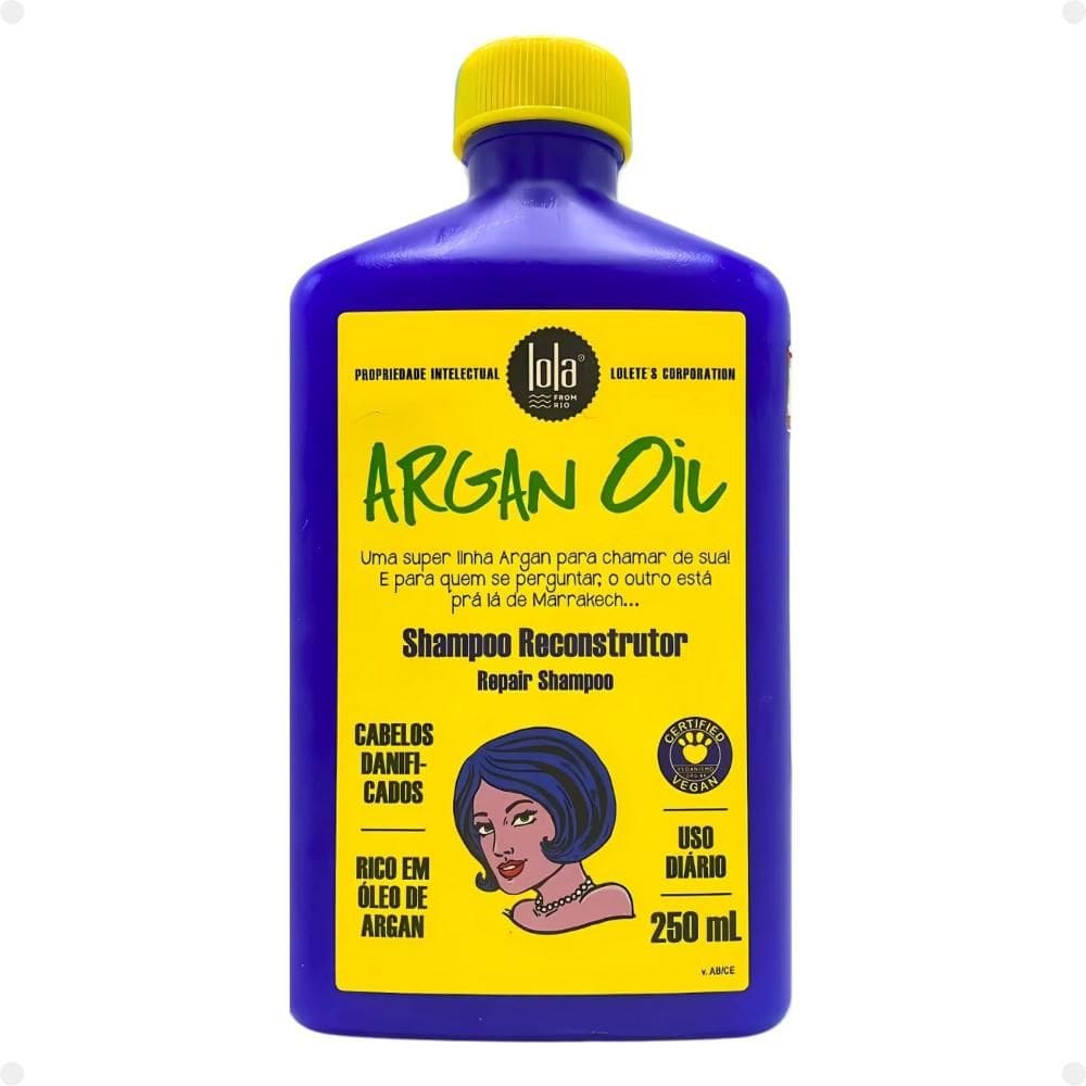 Shampoo Reconstrutor Lola Argan Oil 250ml