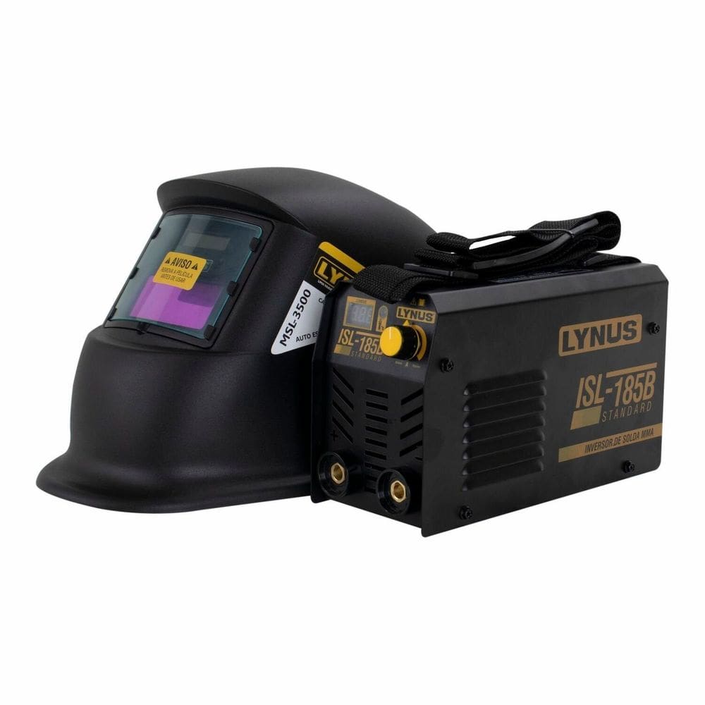 Inversor Solda Standard 140A Bivolt Máscara KISL-185B Lynus