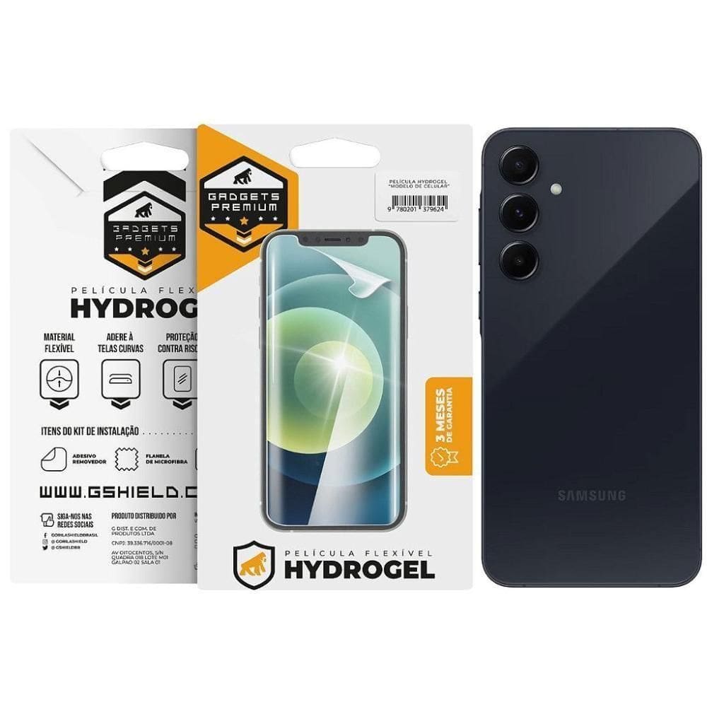 Película Para Samsung Galaxy A55 5g - Traseira Hydrogel Hd - Gshield