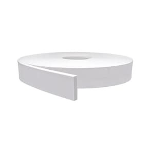 Rodapé De Eva Autocolante Rp43 7cm Branco 5 Metros