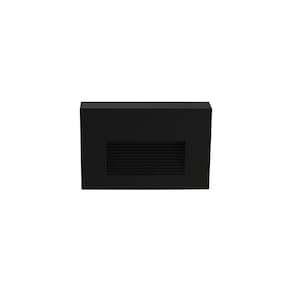 Balizador Astraled Wiley De Sobrepor Led 2w Bivolt Preto 3000k Luz Amarela Bl-6723