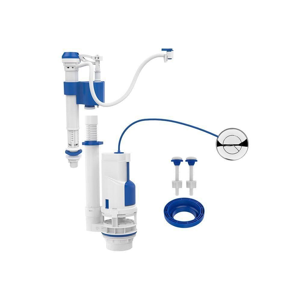 Kit Completo Para Caixas Acopladas Acionamento Duplo Blukit Universal