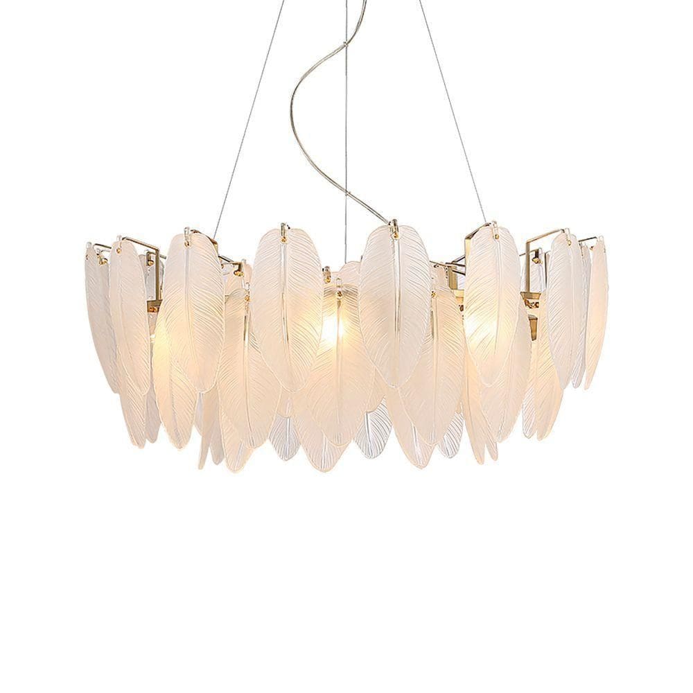 Lustre Pendente Blumenau Naiá E14 Bivolt Dourado