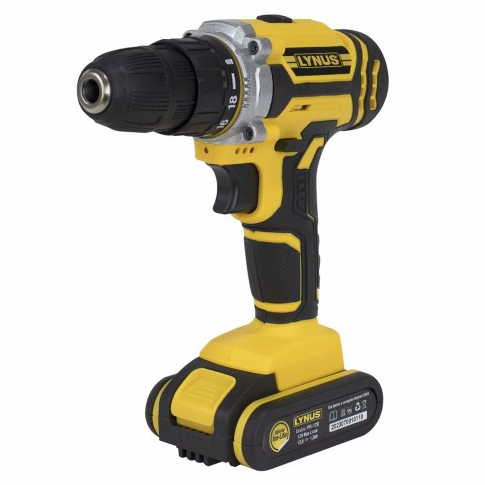 Parafusadeira/Furadeira Lynus 12V | PFL-12SI